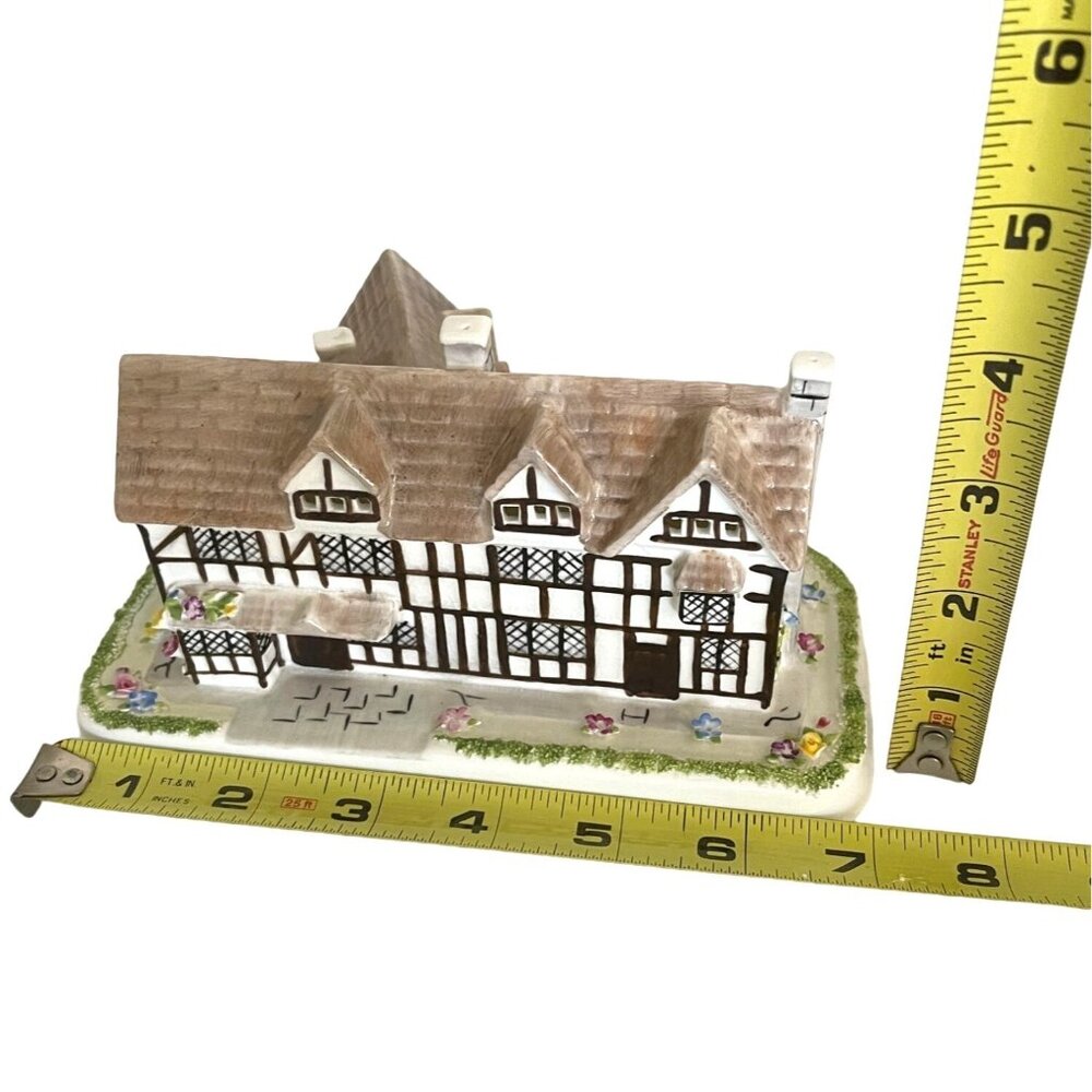 Coalport Shakespeares Birthplace Cottage Collectible Fine Bone China England VTG - Picture 12 of 14